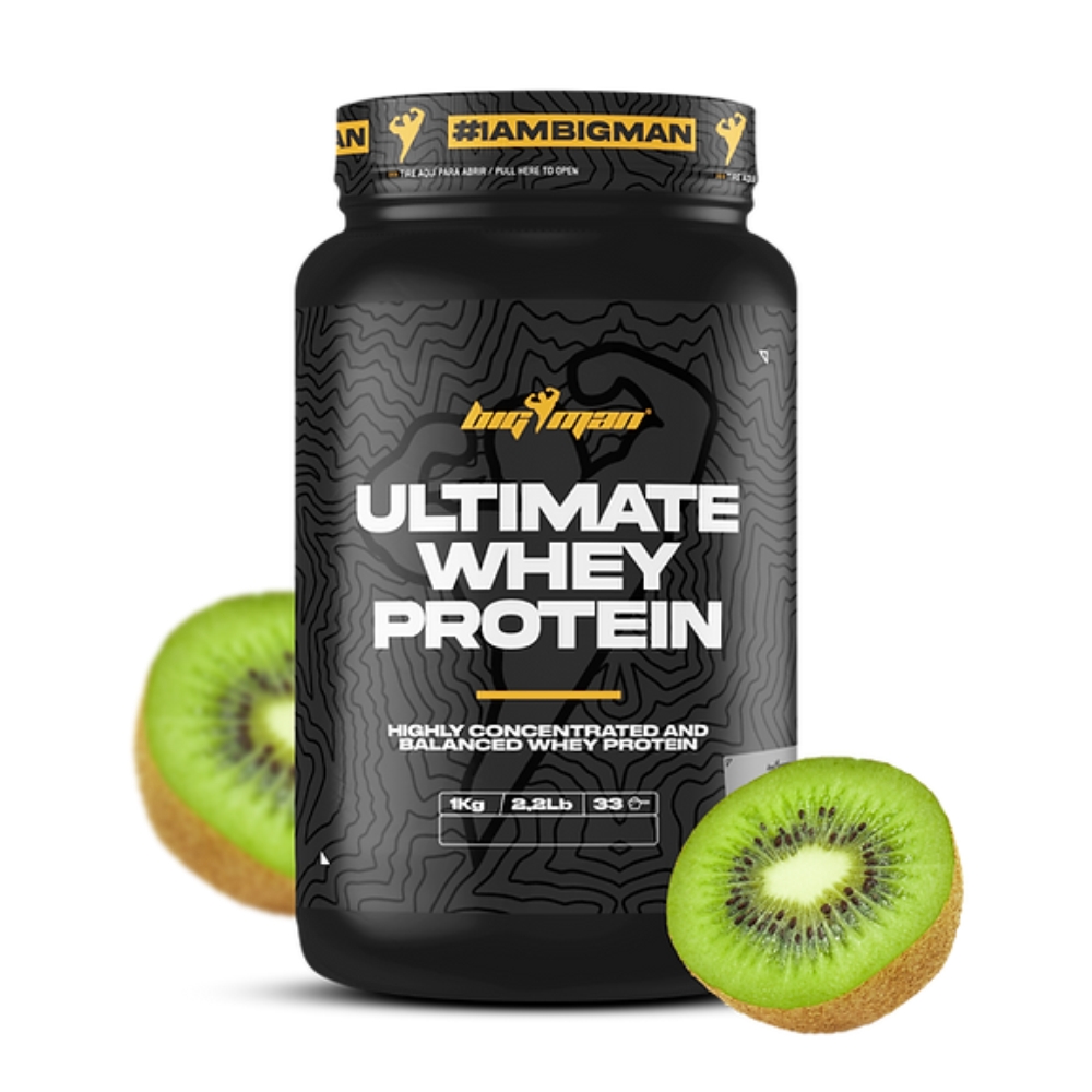 Протеин BIG MAN Ultimate Whey Protein Сывороточный протеин 1000 g Киви