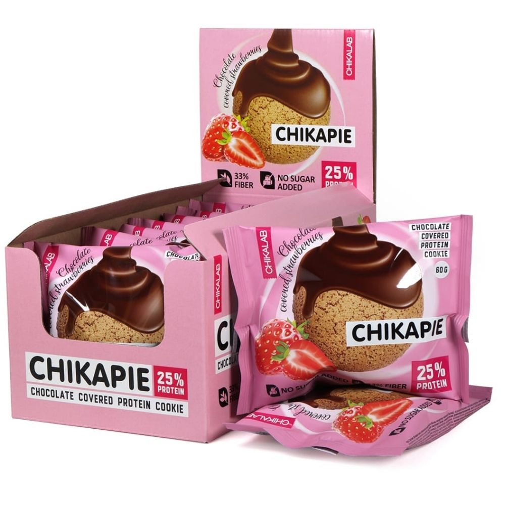  Chikalab Chikapie 60 g Клубника в шоколаде