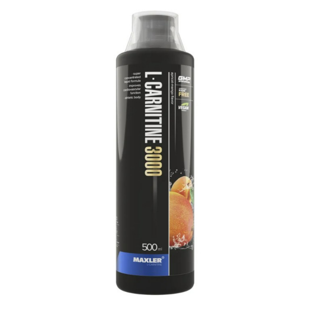 L-карнитин Maxler L-Carnitine 3000 mg 500 ml Абрикос манго