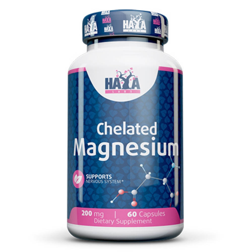 Витамины HaYa Labs Chelated Magnesium 200 mg 60 caps